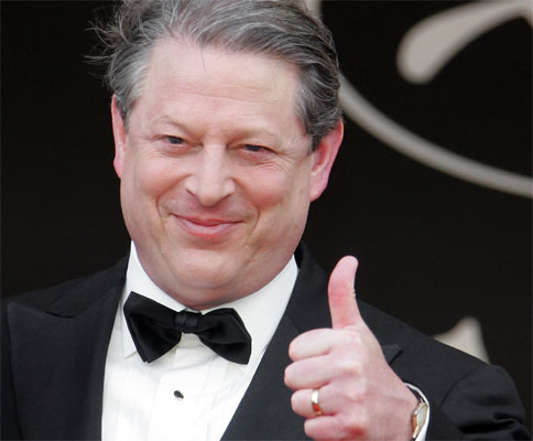 Download this Gore Presumably Giving Huge Thumbs Puppet Chief Candidate picture